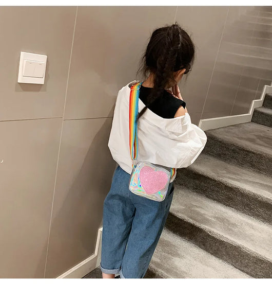 Bolso Infantil Corazón Láser para Hombro - Image 22