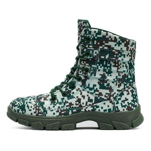 Botas de Senderismo Camuflaje Talla Grande con Forro Polar y Suela Reforzada - Image 5
