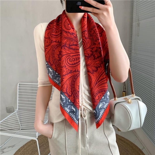Pañuelo Estampado Leopardo en Twill - Accesorio Fashion Home - Image 73