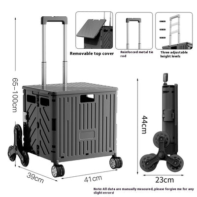 Carrito Plegable Portátil para Compras y Transporte - Image 19