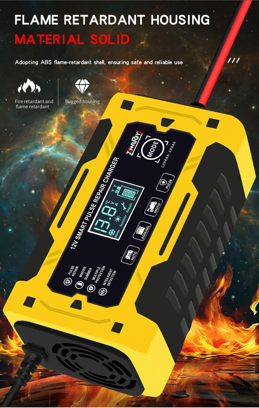 Cargador Inteligente 12V para Baterías de Auto y Moto - Image 15