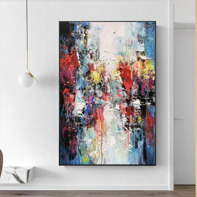 Cuadro Abstracto Moderno en Óleo - Arte Original para Sala de Estar - Image 11