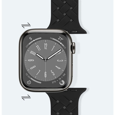 Correa Apple Watch Bambú Cuadros y Encaje Silicona Deportiva - Image 19