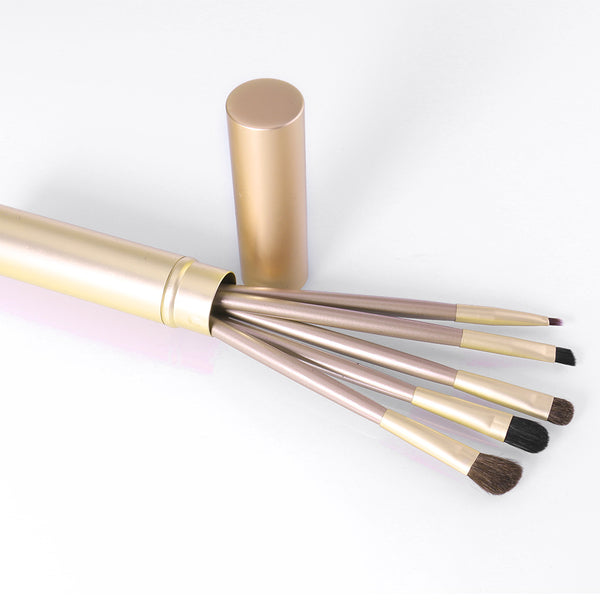 Set de 5 Brochas de Sombra Portátiles y Suaves