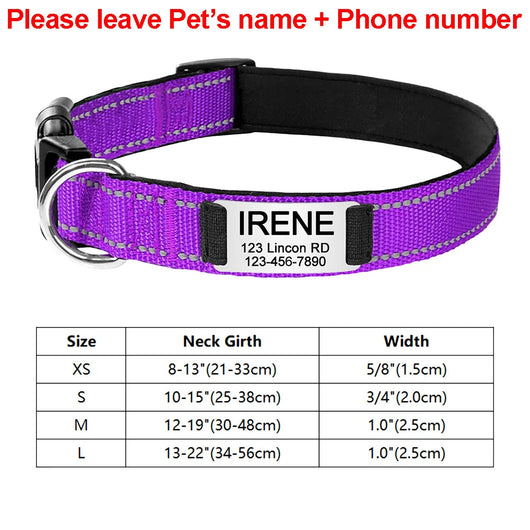 Collar Ajustable para Perro con Diseño Tallado - Image 6