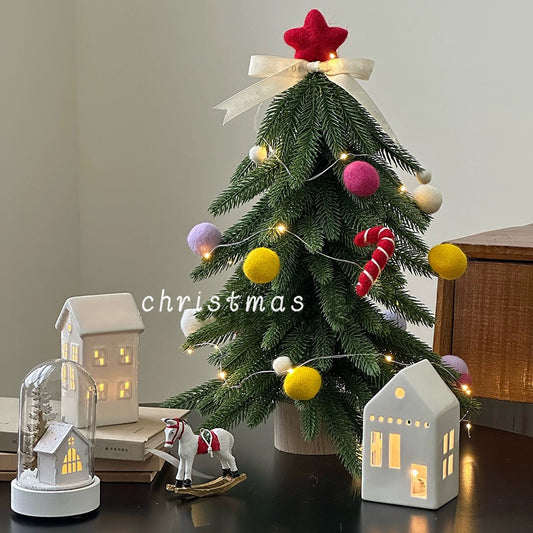 Árbol de Navidad Decorativo Minimalista para Escritorio