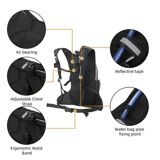 Mochila de Senderismo y Running de Gran Capacidad Multideporte - Image 17