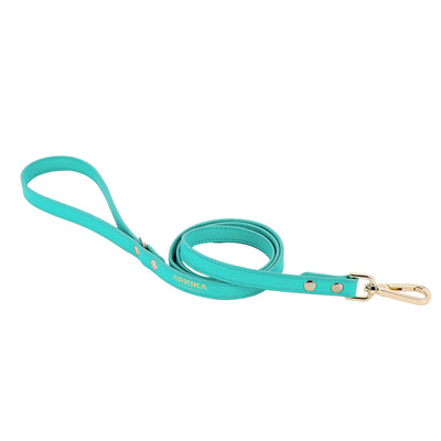 Arnés y Correa para Perro de Cuero PU con Strass Ajustable - Image 10