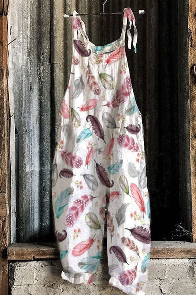 Jumpsuit Retro de Pierna Ancha para Mujer con Estampado Dulce - Image 30