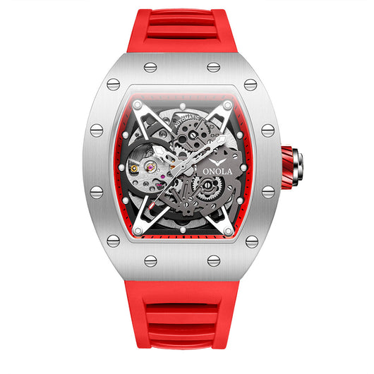 Reloj Deportivo Automático con Banda de Silicona para Hombre - Image 5