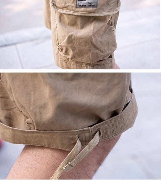 Shorts de Trabajo Talla Grande Sueltos Color Liso - Image 16