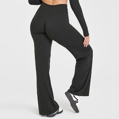 Pantalones Yoga Rectos Moldeadores Cadera Melocotón - Image 8