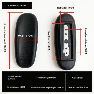 Superficie de Reposabrazos Intercambiable para Silla Gamer - Image 14