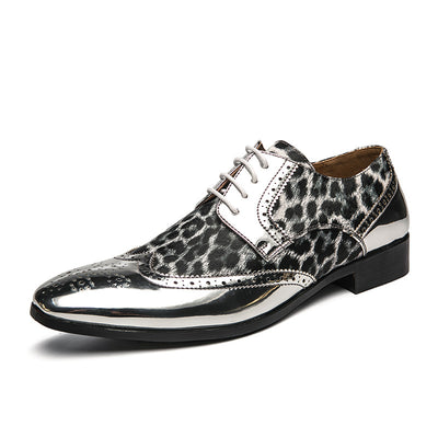 Zapatos de Cuero Brillante Punta Aguda para Hombre - Estilo Ejecutivo - Image 5