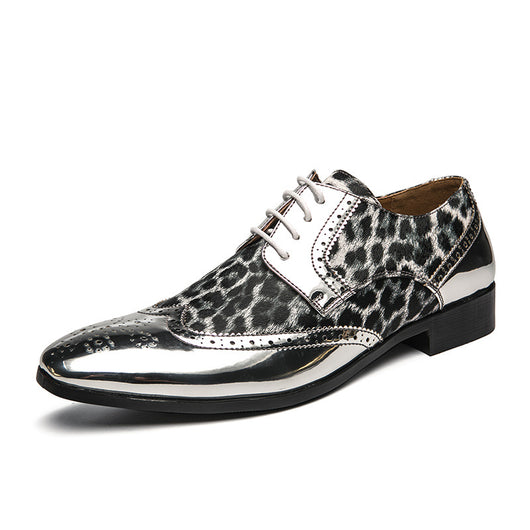 Zapatos de Cuero Brillante Punta Aguda para Hombre - Estilo Ejecutivo - Image 5