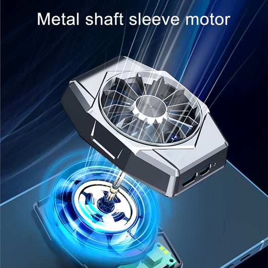 Ventilador Refrigerador Magnético para Celular - Sistema de Enfriamiento Rápido para Gaming - Image 5