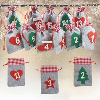Paquete de Regalos Navideños con Bolsillo Portátil - Image 10