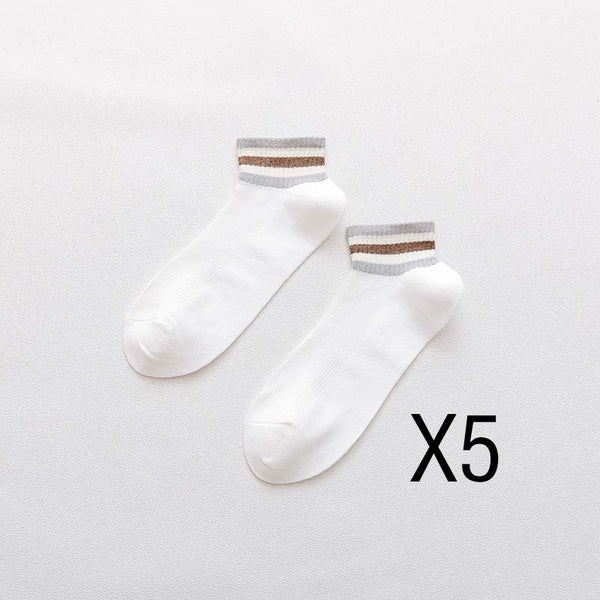 Calcetines Casuales de Algodón Transpirable para Hombre