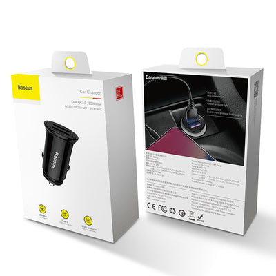 Cargador USB Rápido para Auto Baseus - Image 6