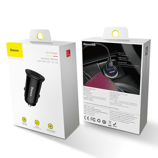 Cargador USB Rápido para Auto Baseus - Image 6