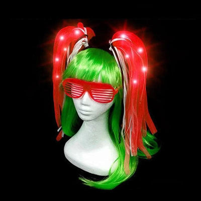 Diadema LED Trenzas Luminosas para Fiestas y Raves - Image 16