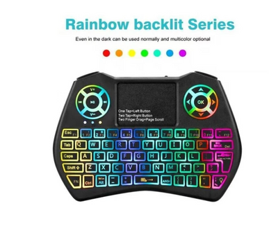 Teclado Inalámbrico Mini con Ratón Volador Multidioma - Image 6