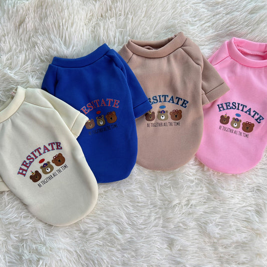 Ropa Térmica para Perros Estilo Coreano - Diseño Adorable y Cálido