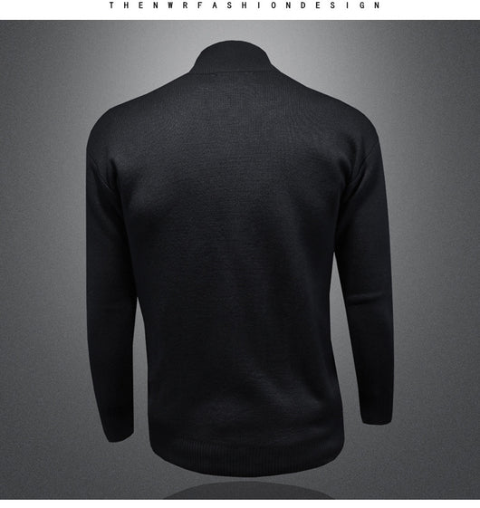 Cardigan Suéter Hombre Slim Fit Elegante - Image 8
