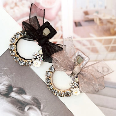 Pasador de Mariposa con Malla de Encaje - Accesorio de Cabello Elegante Metal - Image 17