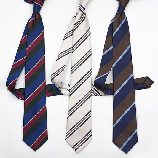 Corbata Formal de Contraste en Twill para Hombre - Estilo Ejecutivo