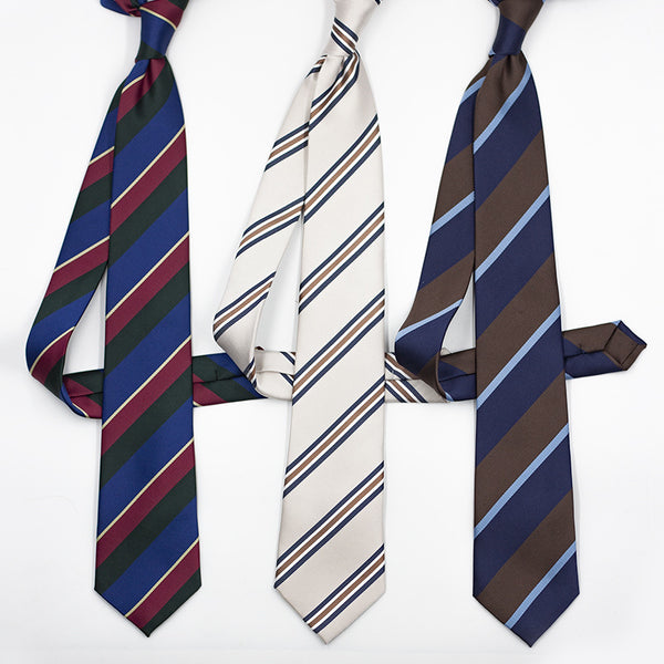 Corbata Formal de Contraste en Twill para Hombre - Estilo Ejecutivo