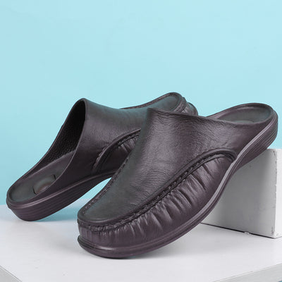 Sandalias de Cuero para Hombre Verano - Cómodas, Antideslizantes y Talla Grande - Image 18