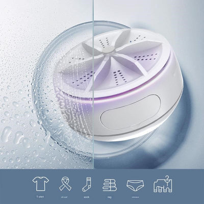 Lavadora Portátil Turbo Mini con Control Remoto - Image 10