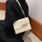 Bolso Diagonal de Mujer con Cadena Texturizada y Diseño Asimétrico