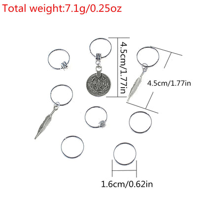 Pasador de Cabello con Moneda y Hoja - Accesorio Elegante - Image 8