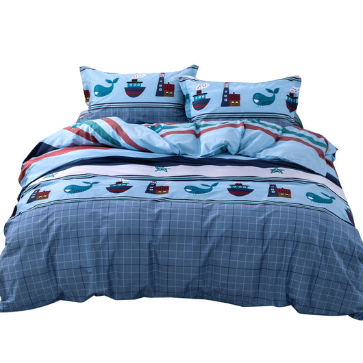 Juego de Cama Infantil Corsair Estampado de Algodón 4 Piezas - Image 2