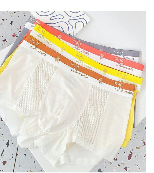 Bóxers de Malla Transpirable Ice Silk sin Marcas - Image 33
