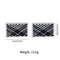 European And American Round Geometric Negro Gemstone Cufflinks B1380 Alloy