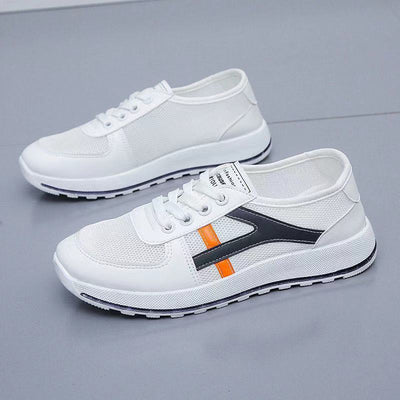 Zapatos Blancos Deportivos con Malla Transpirable - Image 5