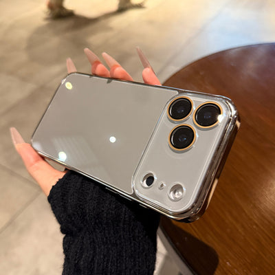 Funda para Teléfono con Cristal Templado Electrochapado y Efecto Hielo - Image 10