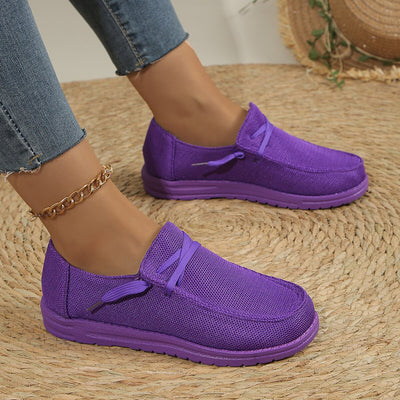 Mocasines Cómodos Talla Grande con Cordones y Diseño Slip-On - Image 7