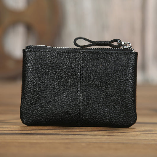 Monedero Compacto de Cuero Crazy Horse Estilo Retro para Hombre - Image 21