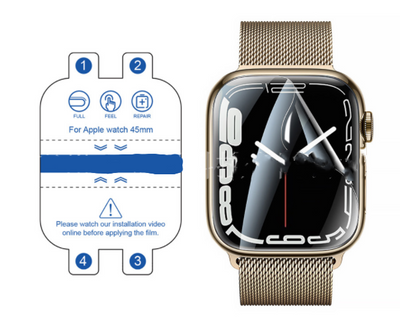 Protector de Pantalla Hidrogel TPU Completo para iWatch 8 - Image 10