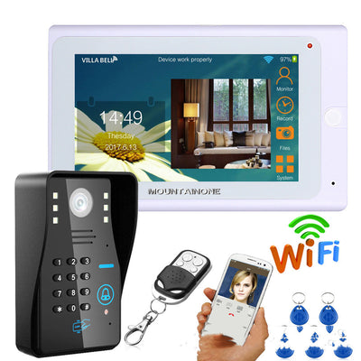 Timbre Videoportero Inteligente Android 7 Pulgadas con Cable