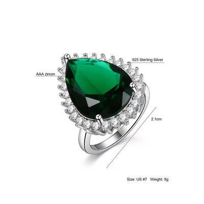 Anillo de Moda con Incrustaciones Europeo Americano - Image 4