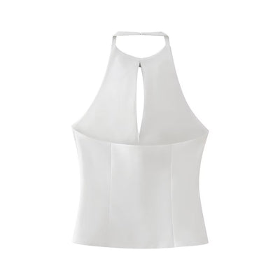 Blusa con Cuello Decorativo de Moño - Image 12