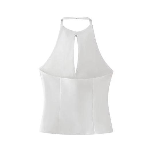 Blusa con Cuello Decorativo de Moño - Image 12