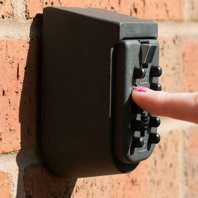 Caja de Seguridad Metálica con Contraseña - Almacenamiento Impermeable para Exteriores - Image 8