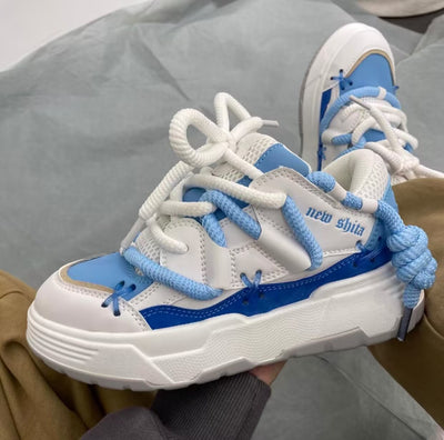 Tenis Retro Gruesos con Plataforma Elevadora para Parejas - Image 9