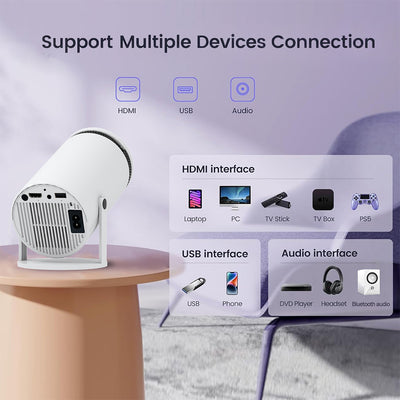 Proyector Portátil 4K Mini con Bluetooth para Cine en Casa - Image 17